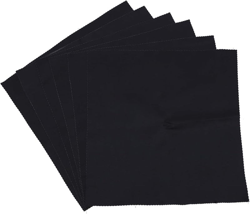 6 قطع من مفارش المائدة القابلة لإعادة الاستخدام والقابلة للغسيل والمصنوعة من النسيج، تصميم بسيط، مناديل العشاء لغرفة الطعام - Image 1